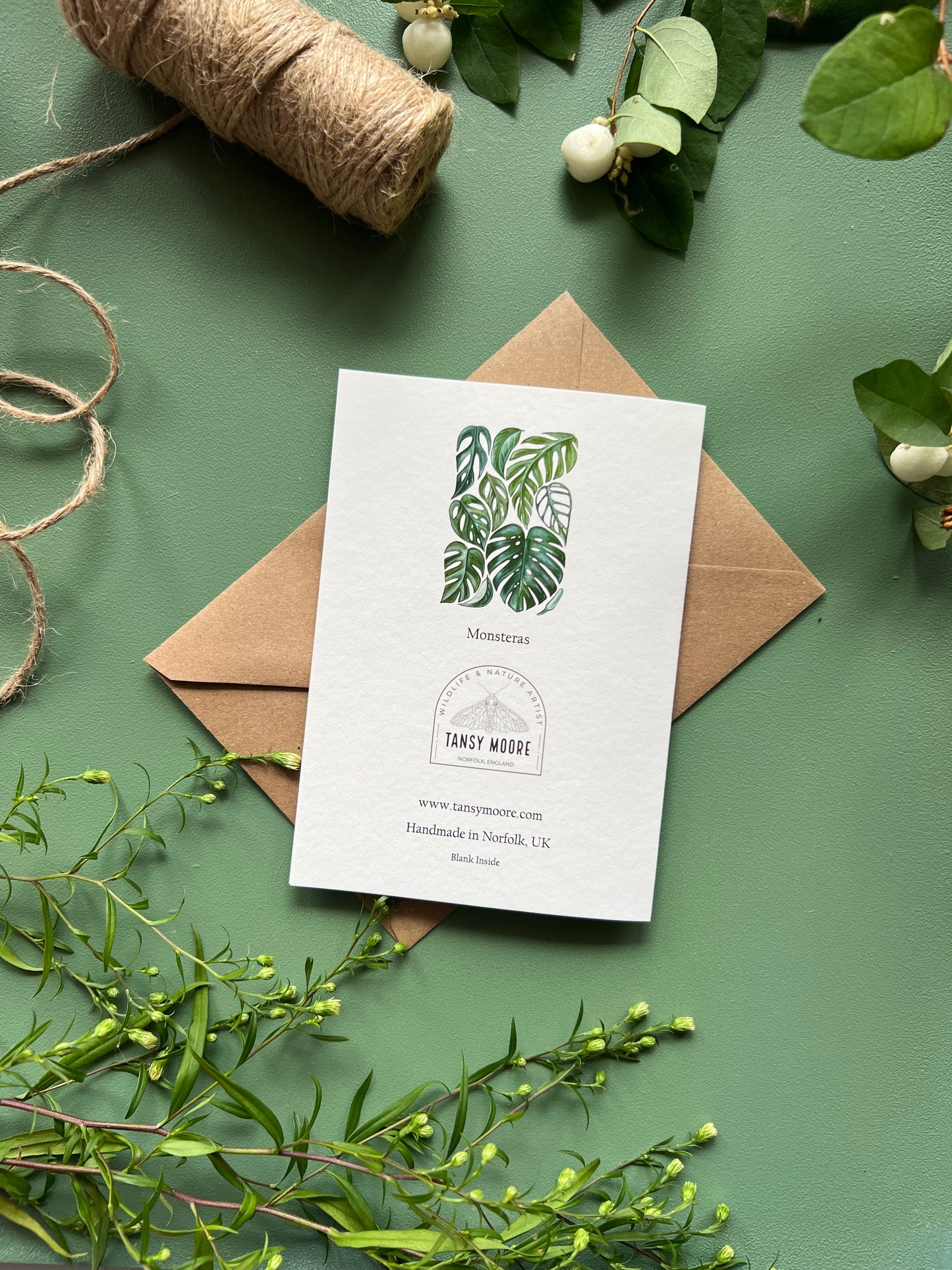 Monstera Card