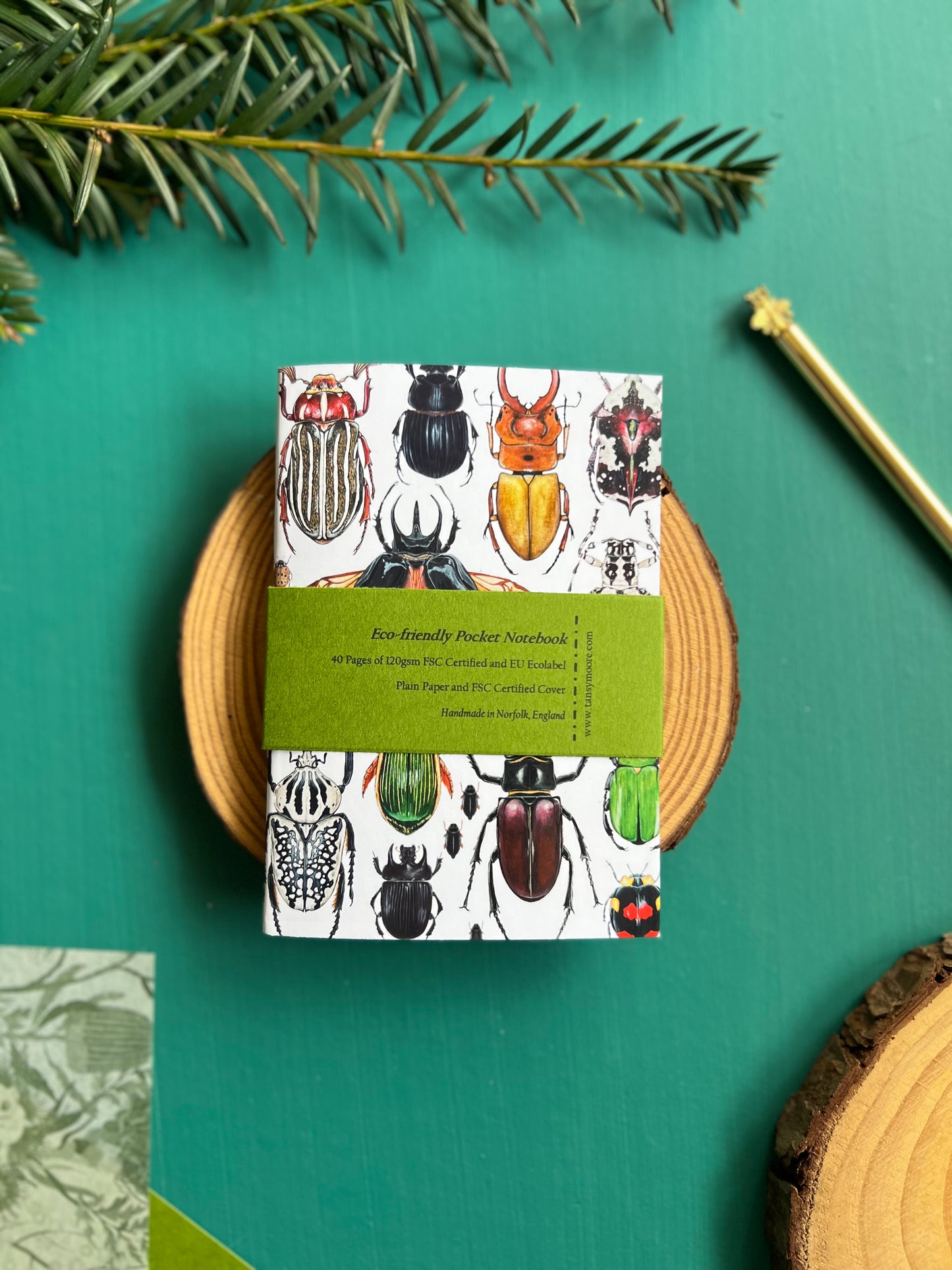 Beetles Pocket Notebook