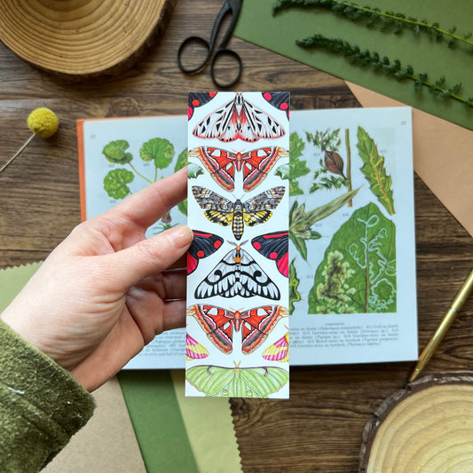 Moths Bookmark