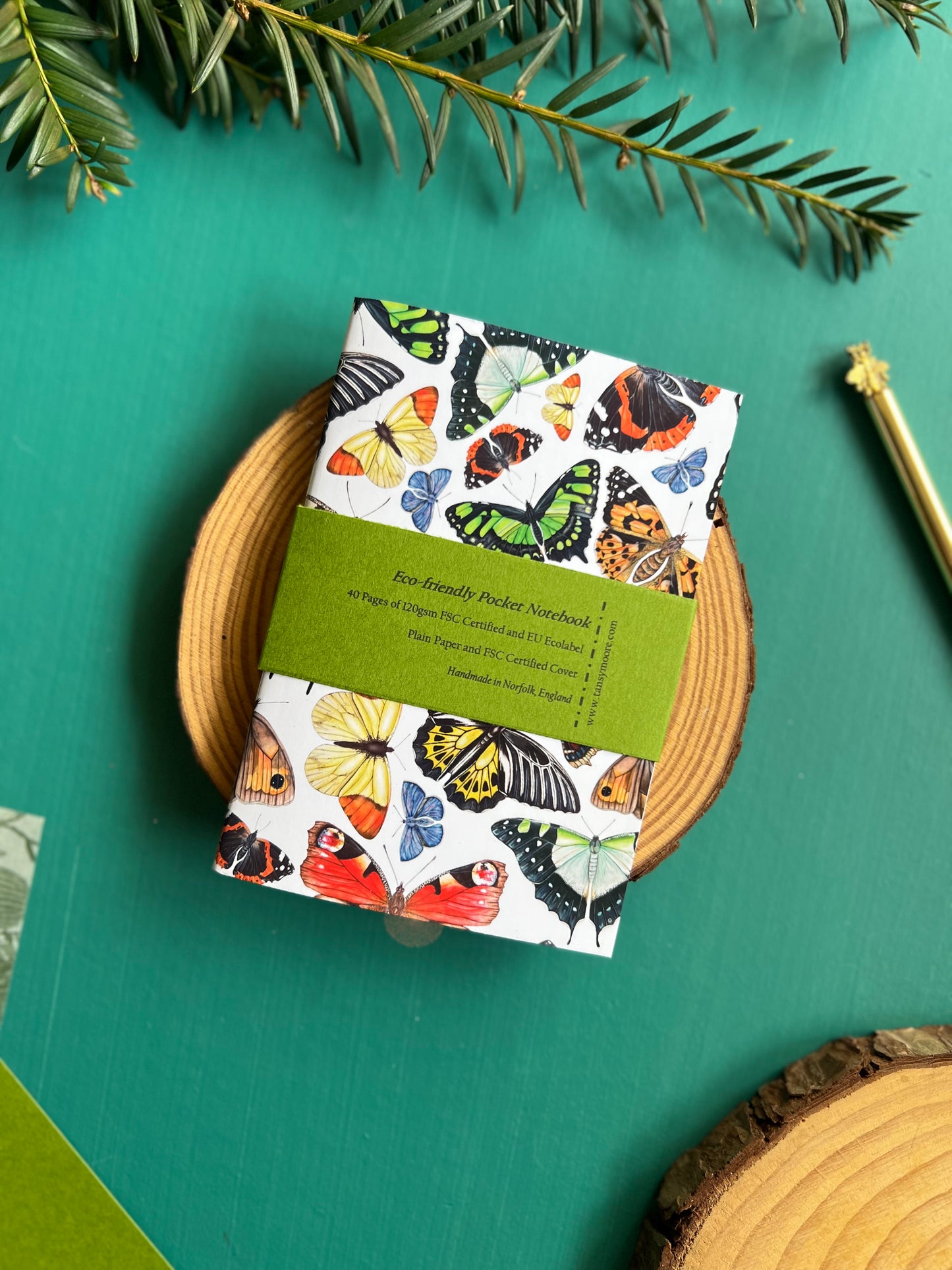 Butterflies Pocket Notebook