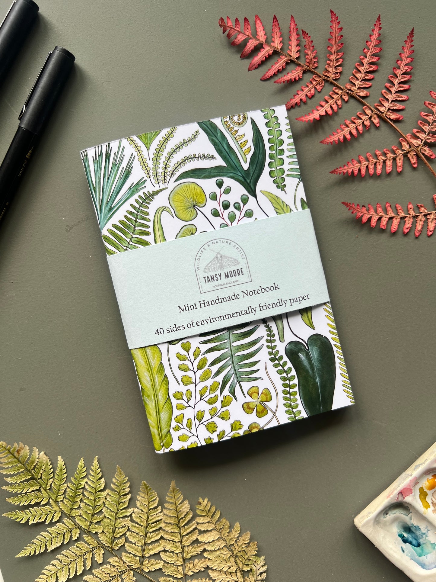 Ferns Pocket Notebook