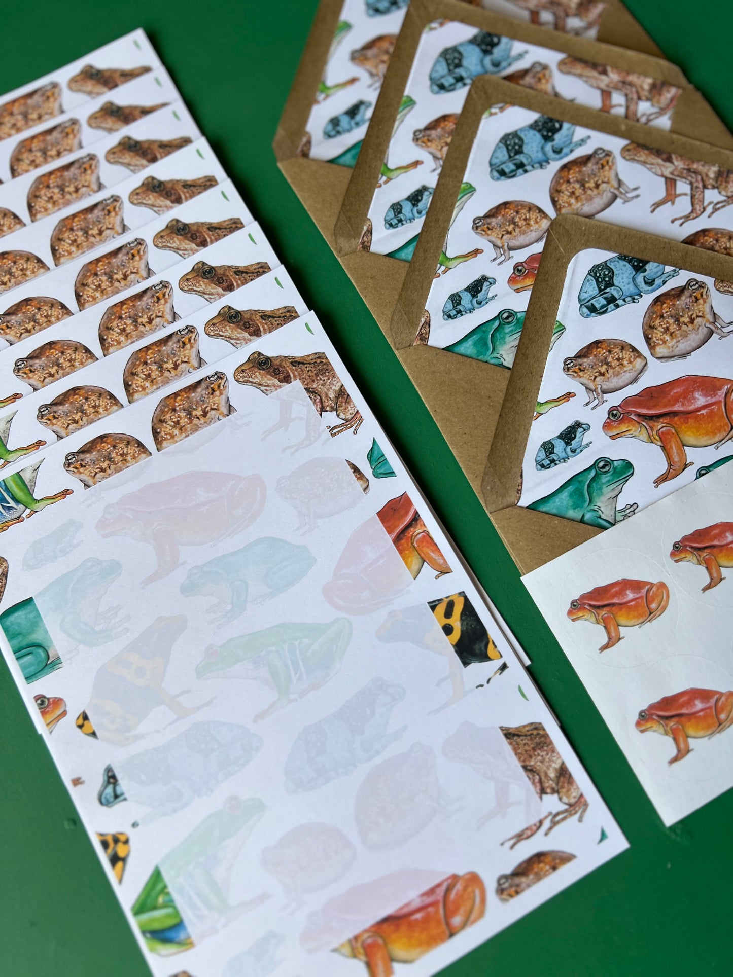 Frog Letter Writing Set