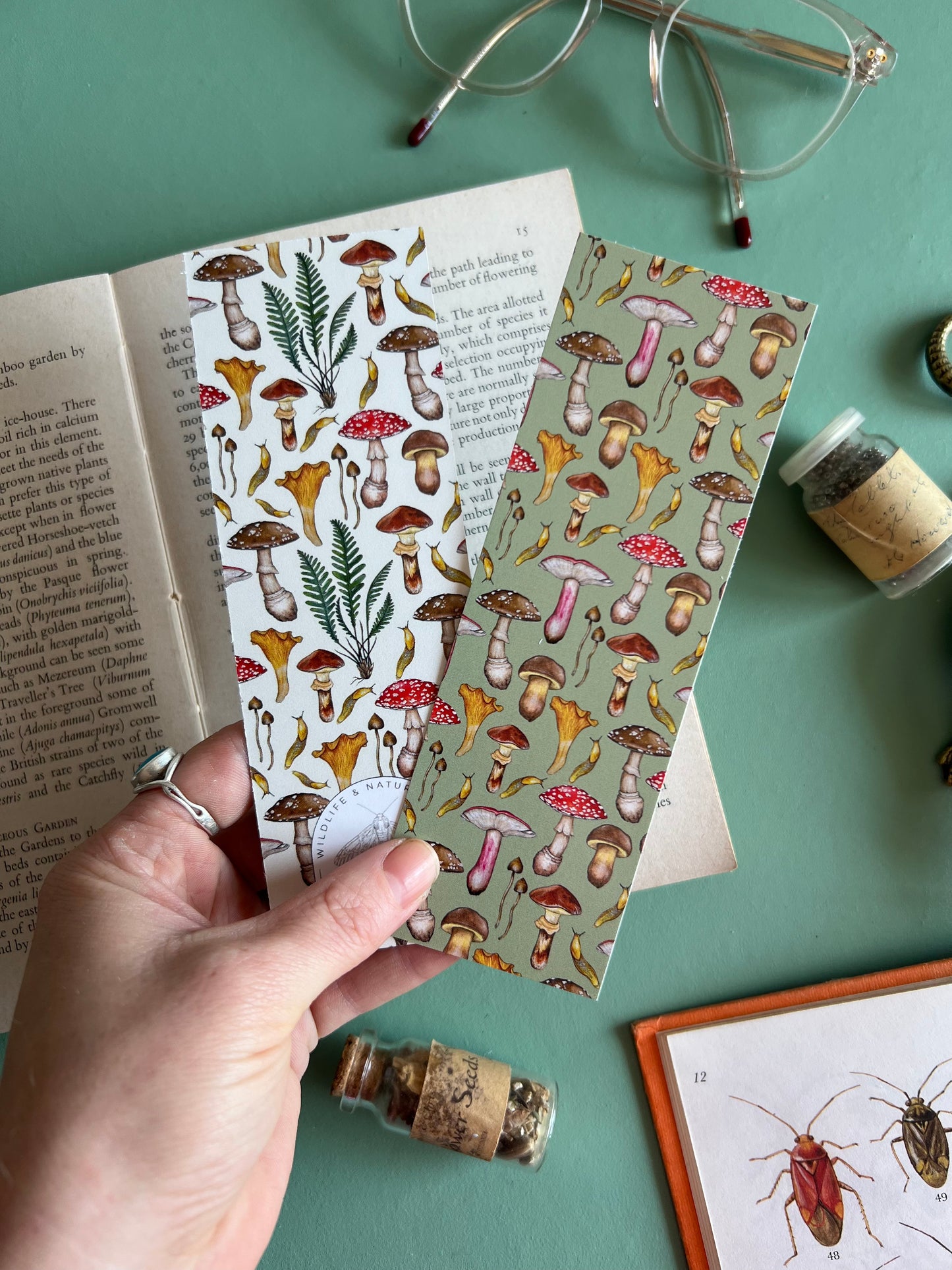 Mushroom Bookmark