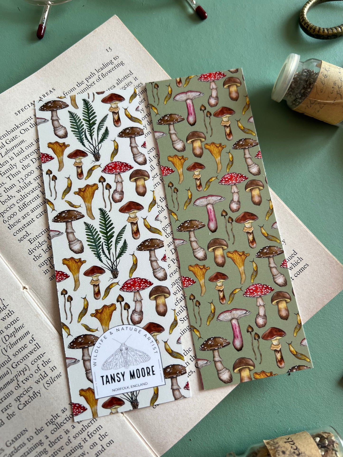 Mushroom Bookmark