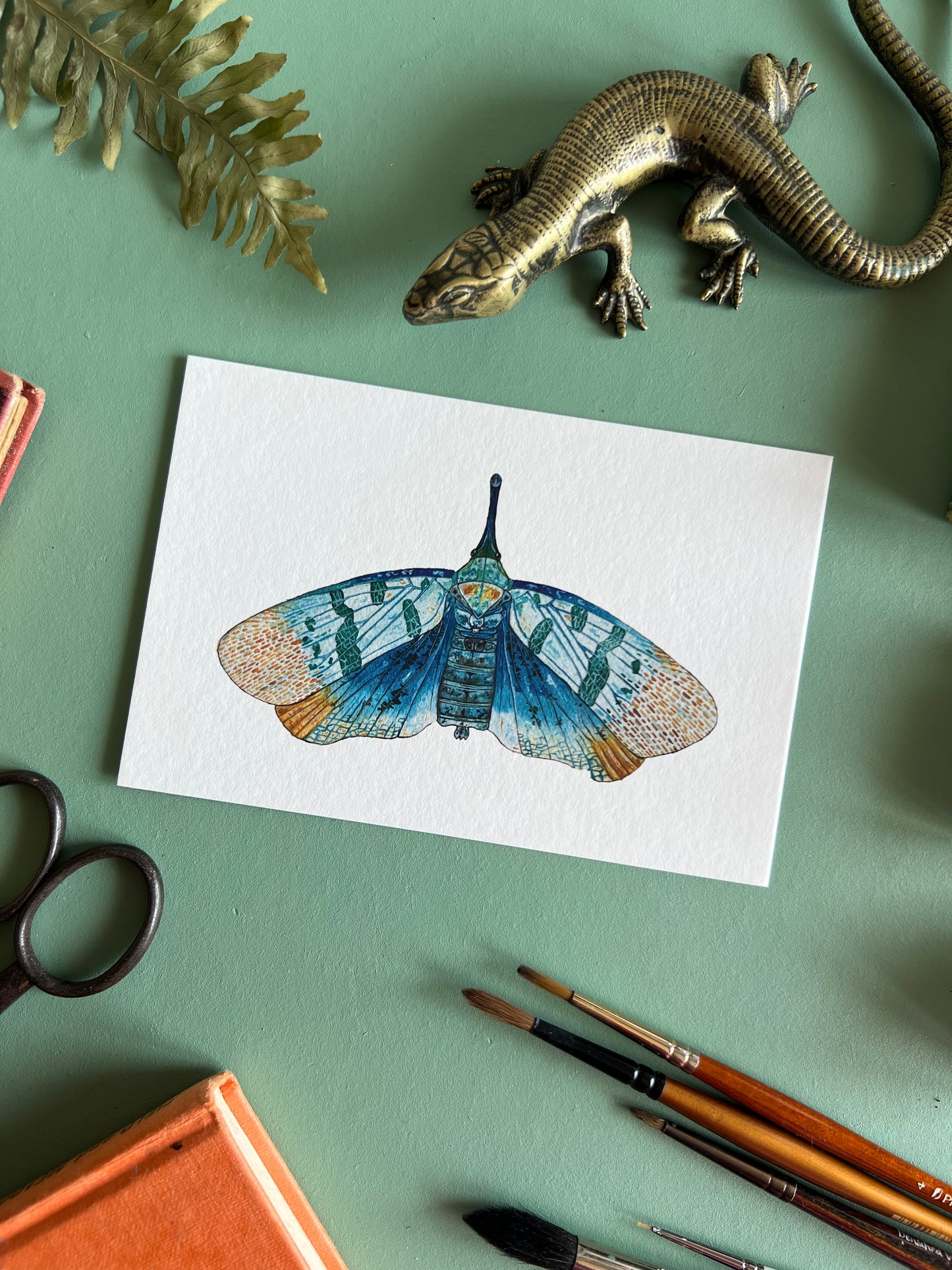 Blue Lanterfly