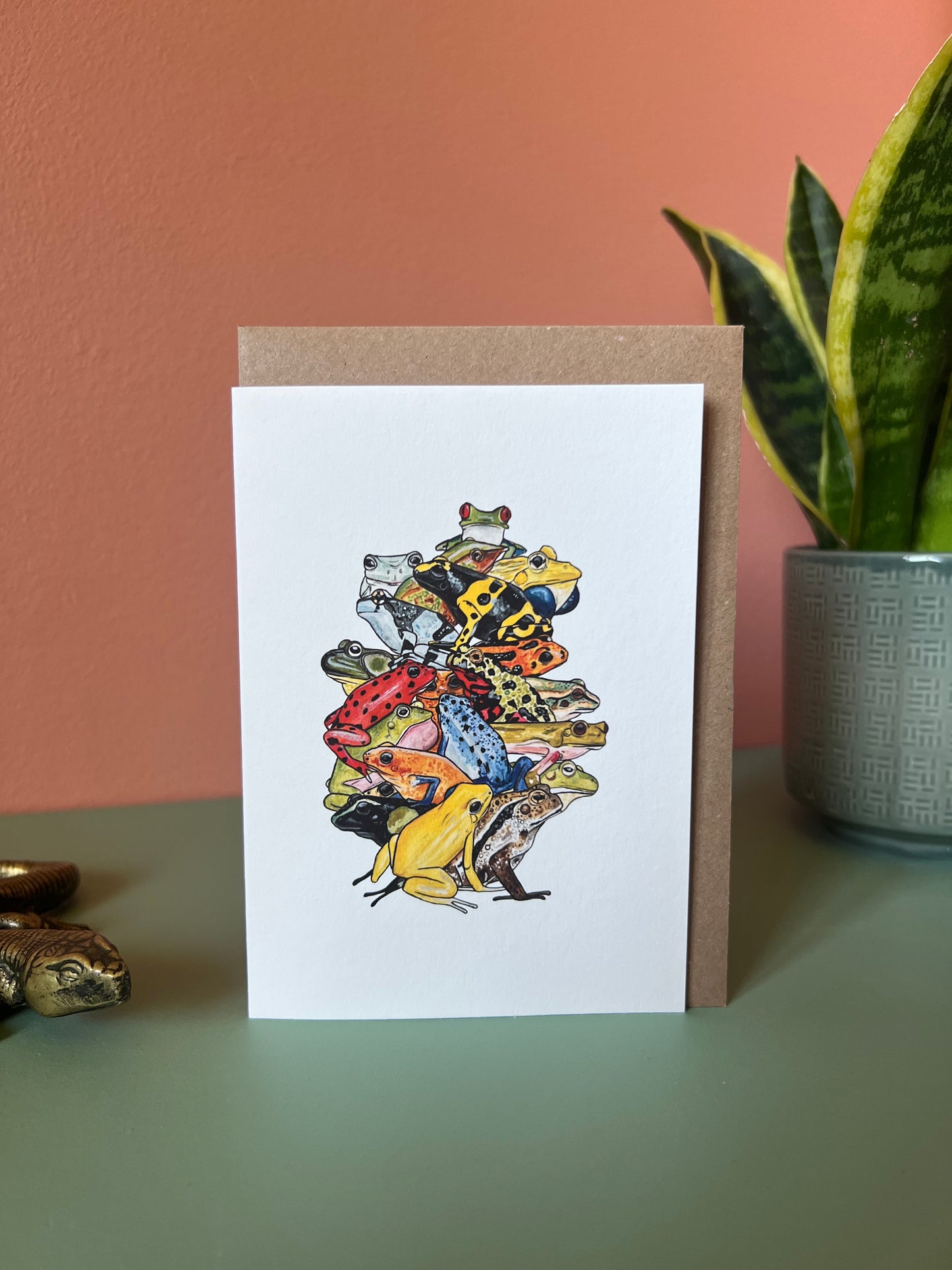 Frogs and Toads Card