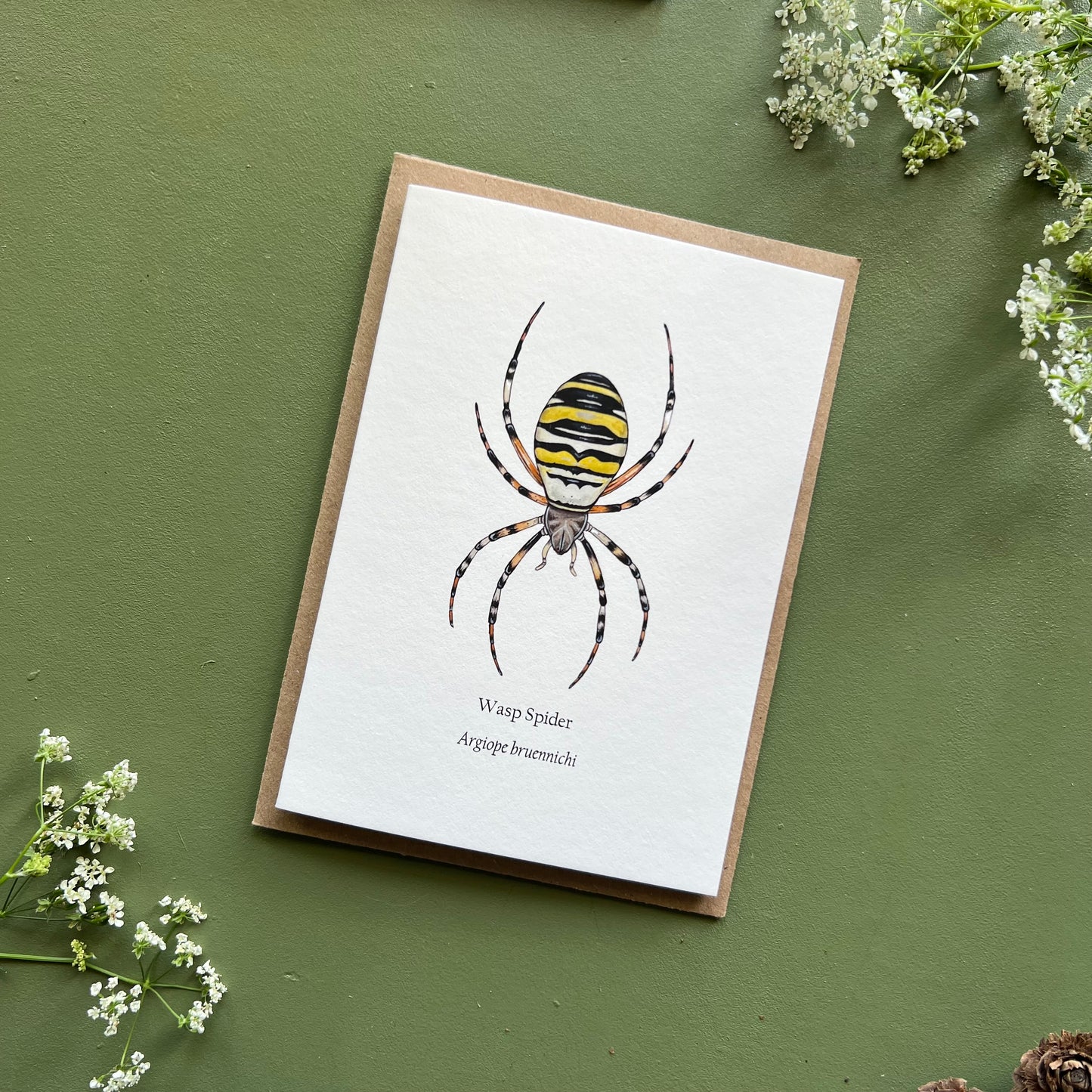 Wasp Spider Card