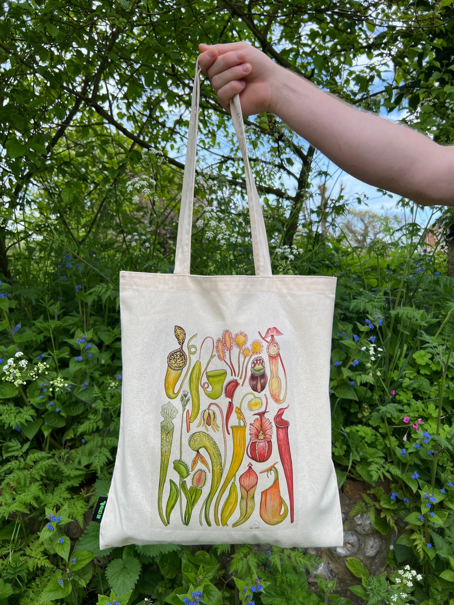 Carnivorous Plants Tote Bag