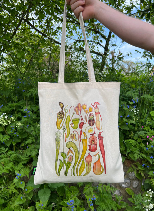 Carnivorous Plants Tote Bag