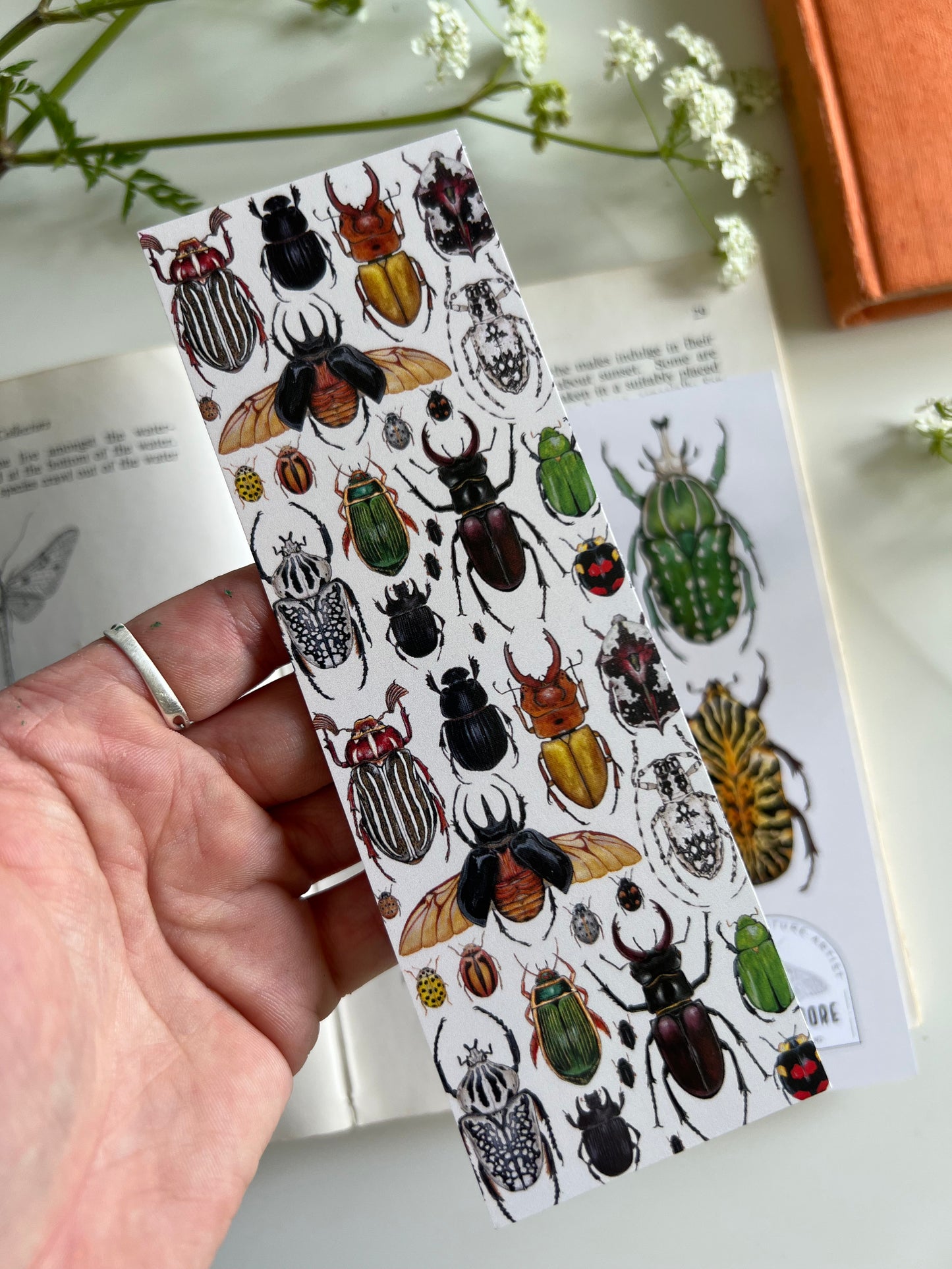 Beetle Bookmark