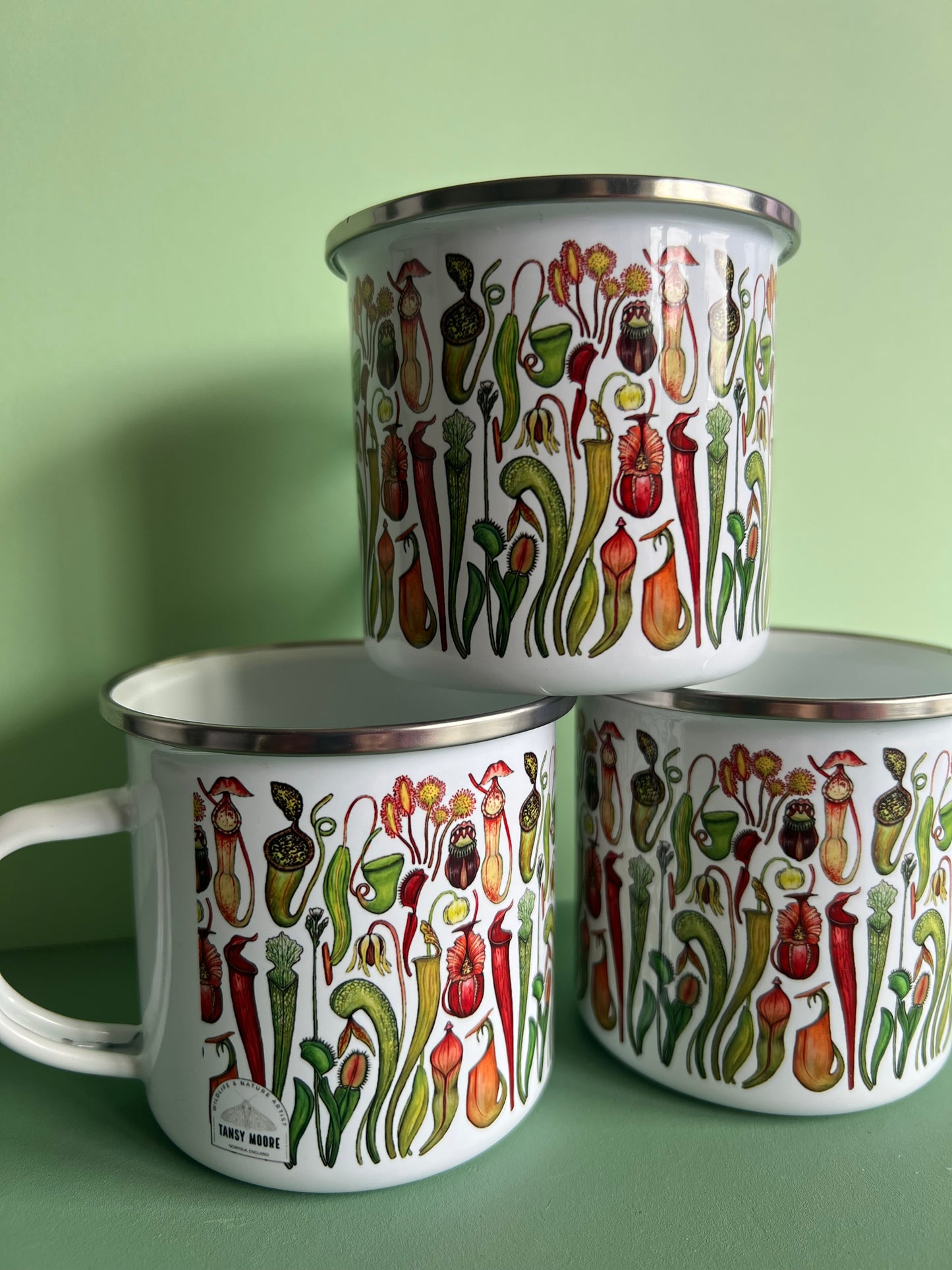 Carnivorous Plants Camping Mug