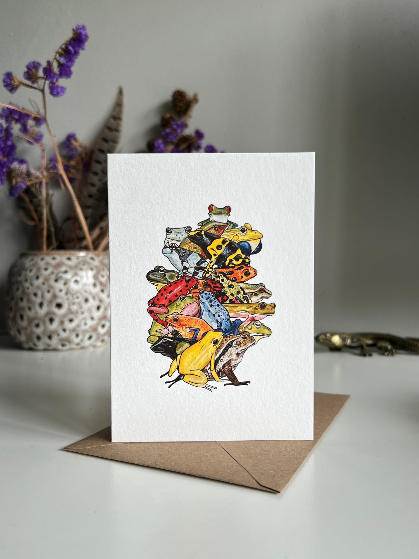 Frogs and Toads Card