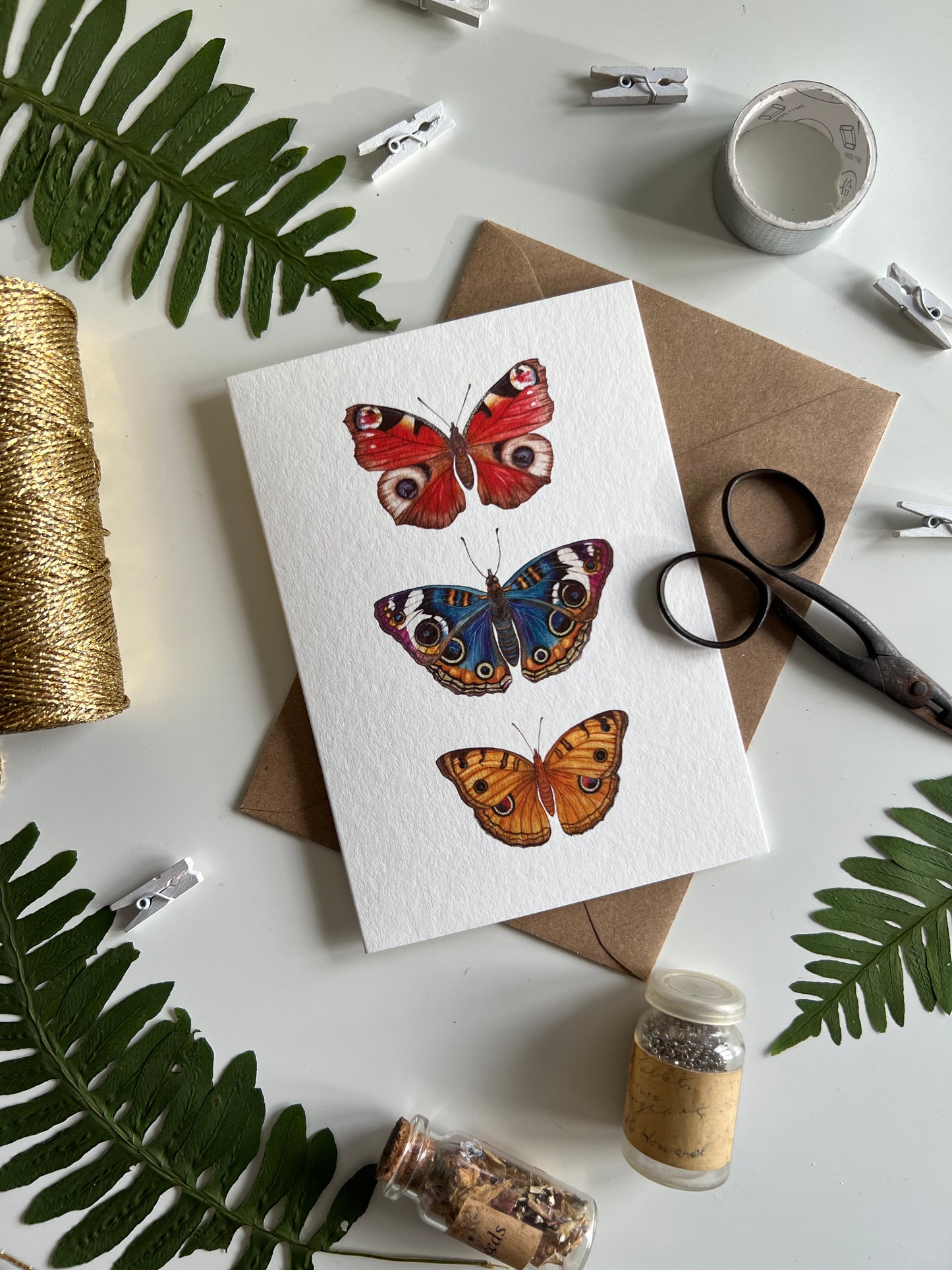 Butterflies Card